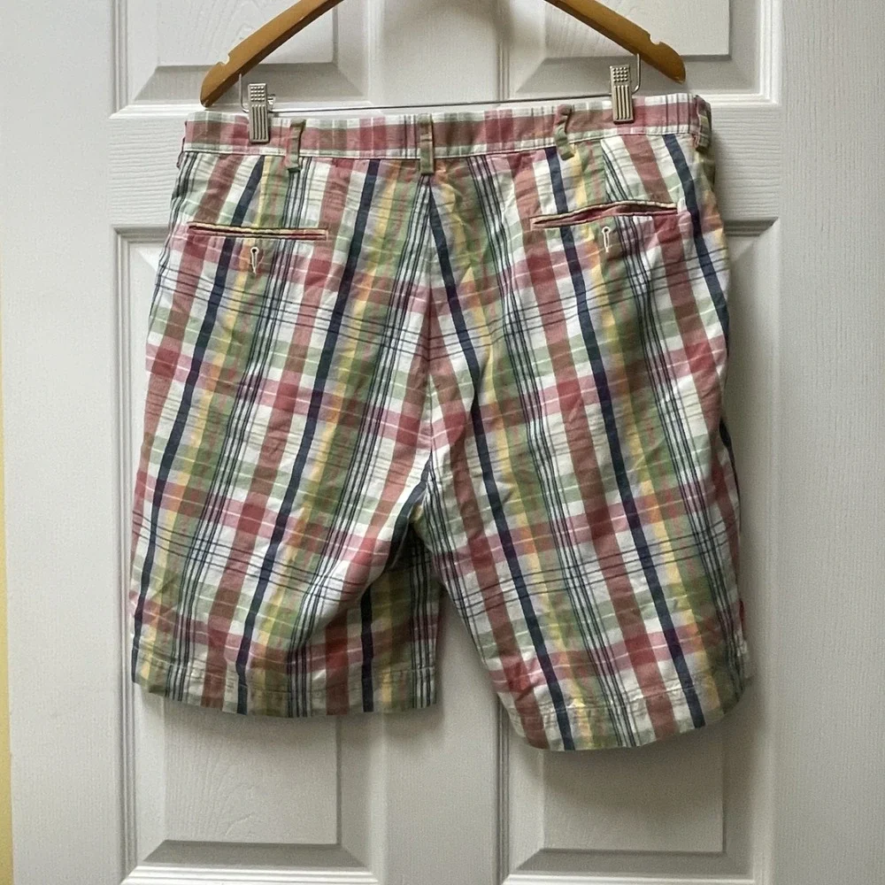 Vintage Polo Ralph Lauren Shorts Men's 36 Plaid Prospect Short Classic 9